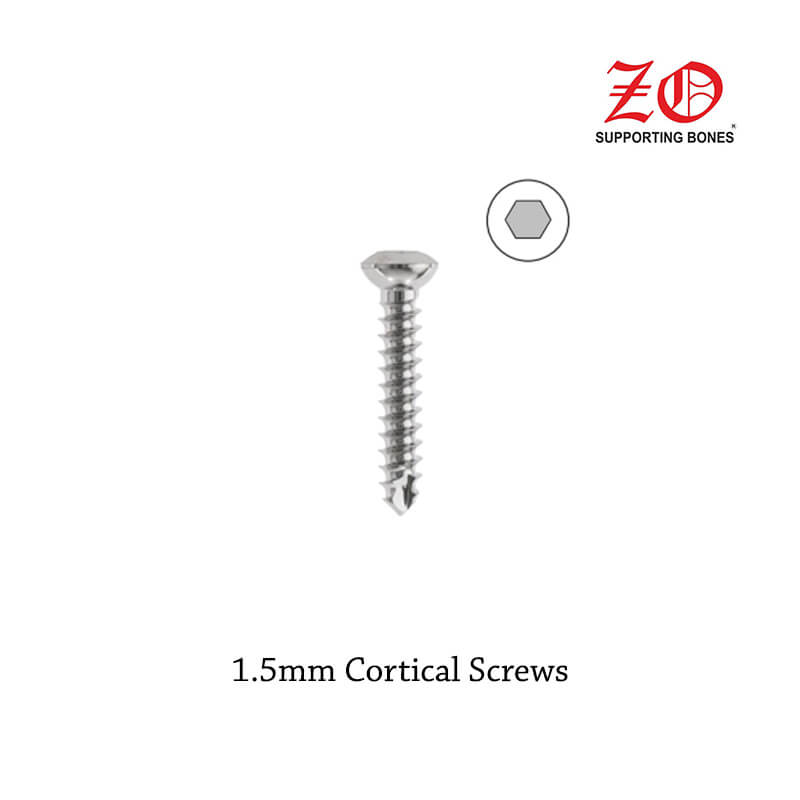 1.5mm-Cortical-Screws,-Mini-zenith-orthocare