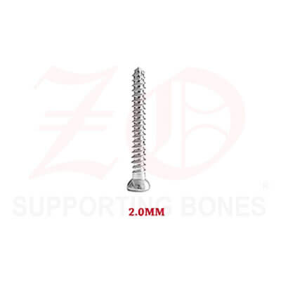 2.0mm Cortical Screws, Mini