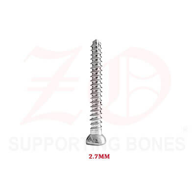 2.7mm Cortical Screws